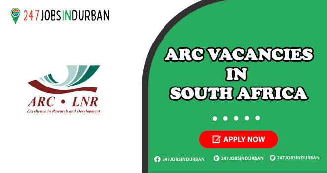 Arc Vacancies for Foreigners in Agricultural Research Council | Apply Now Arc Vacancies