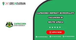Capricorn District Municipality Vacancies