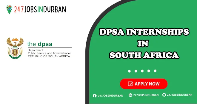 Dpsa Internship | Submit Job Application Today Dpsa Internship