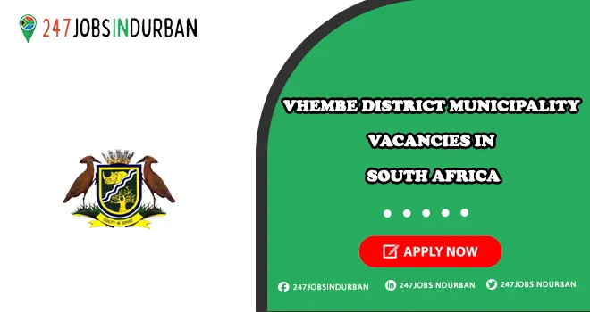 Vhembe District Municipality Vacancies | Submit Online Application Today Vhembe District Municipality Vacancies